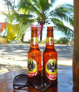 Imperial beer and beach