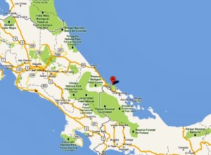 Costa Rica map