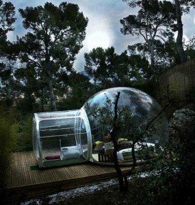 BubbleTent forest