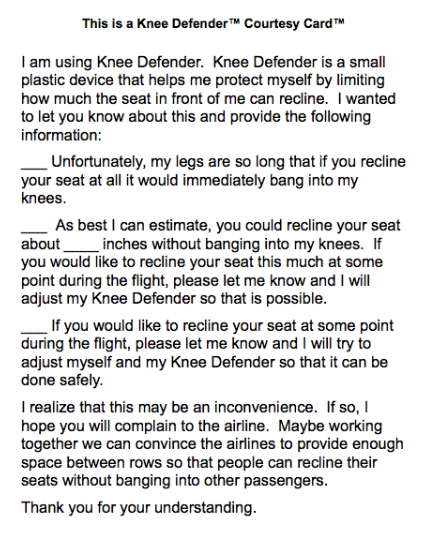 Courtesy Card Courtesy Card