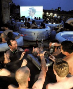 Hot Tub Cinema Anchorman
