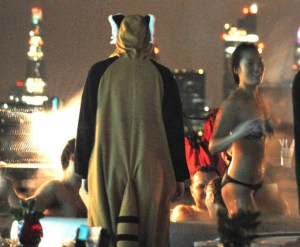 Hot Tub Cinema mascot