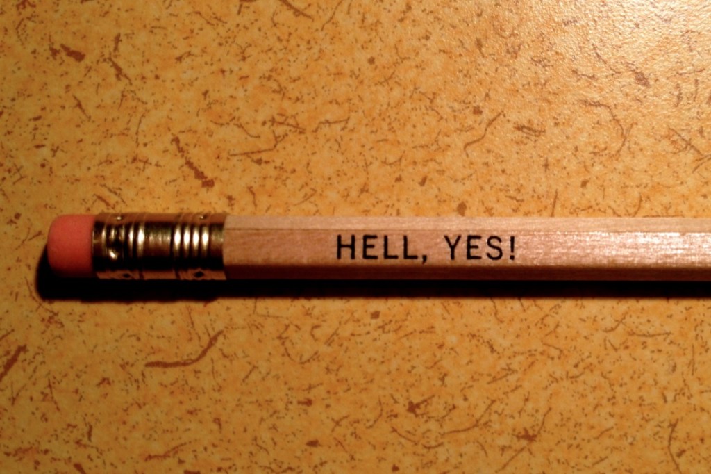 Inspirational pencil