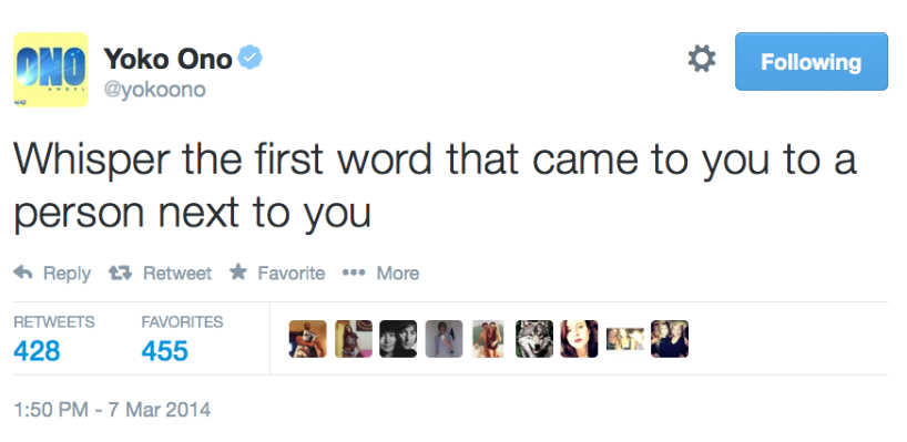 Yoko wants to get me&nbsp;punched