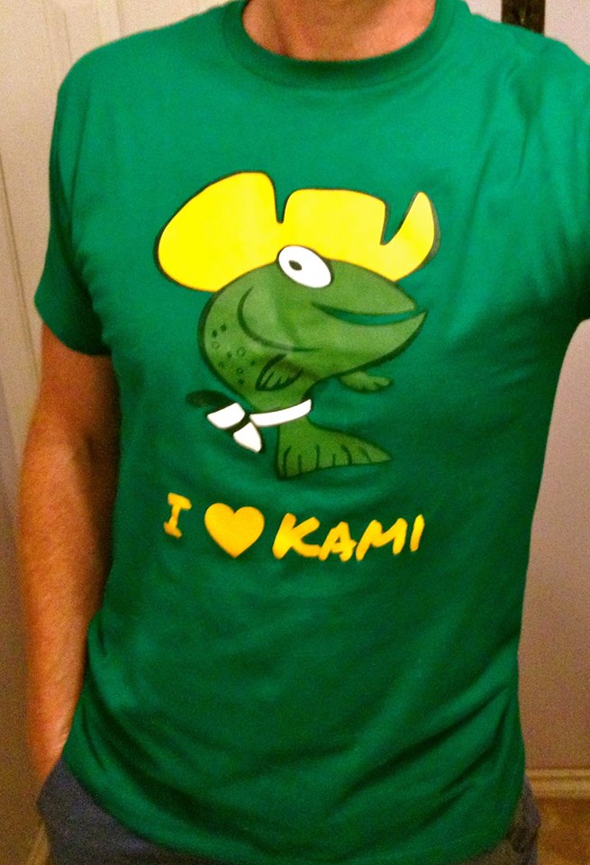 Smiling trout wants to shoot&nbsp;you